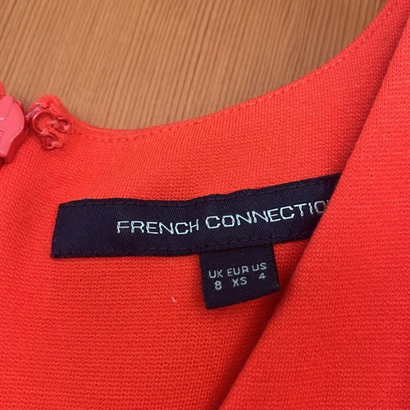 French Connection womens Pleat Lace Jersey Dress - Picture 9 of 12